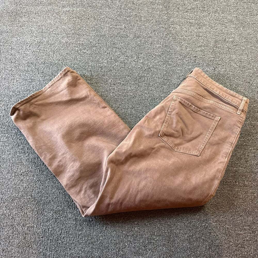 Old Navy Extra High-Rise Sky-Hi Wide Leg Pants Size 14 Petite Brown